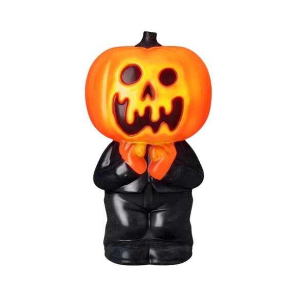 2 Each Hyde and EEK! 12.2" Scared Jack Lit Blow Mold Halloween Dec Pro, NWT - Picture 3 of 3
